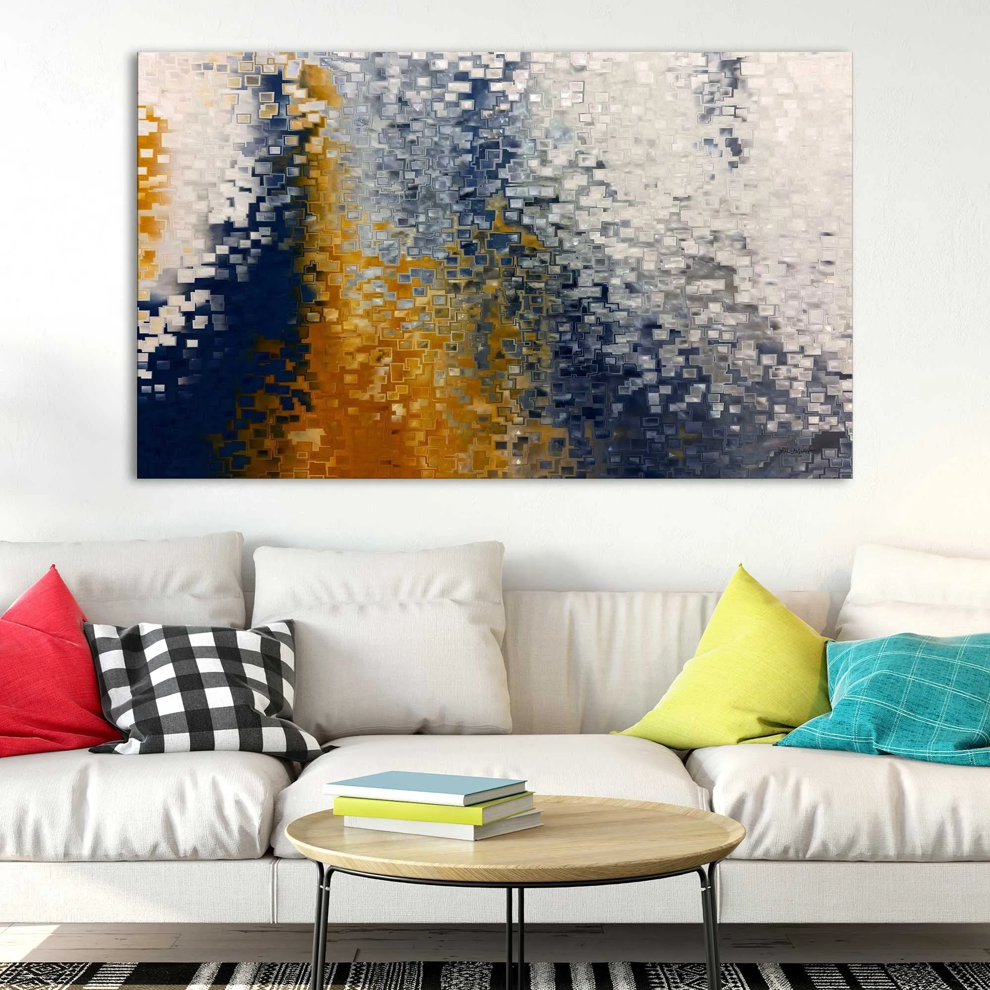 "1 Thessalonians 5 17 Pray without Ceasing" by Mark Lawrence Print on Canvas