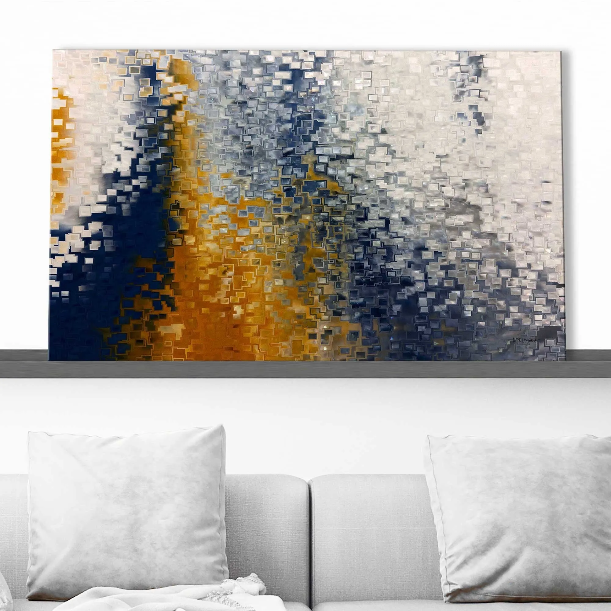 "1 Thessalonians 5 17 Pray without Ceasing" by Mark Lawrence Print on Canvas