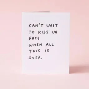 "Can't Wait" Card