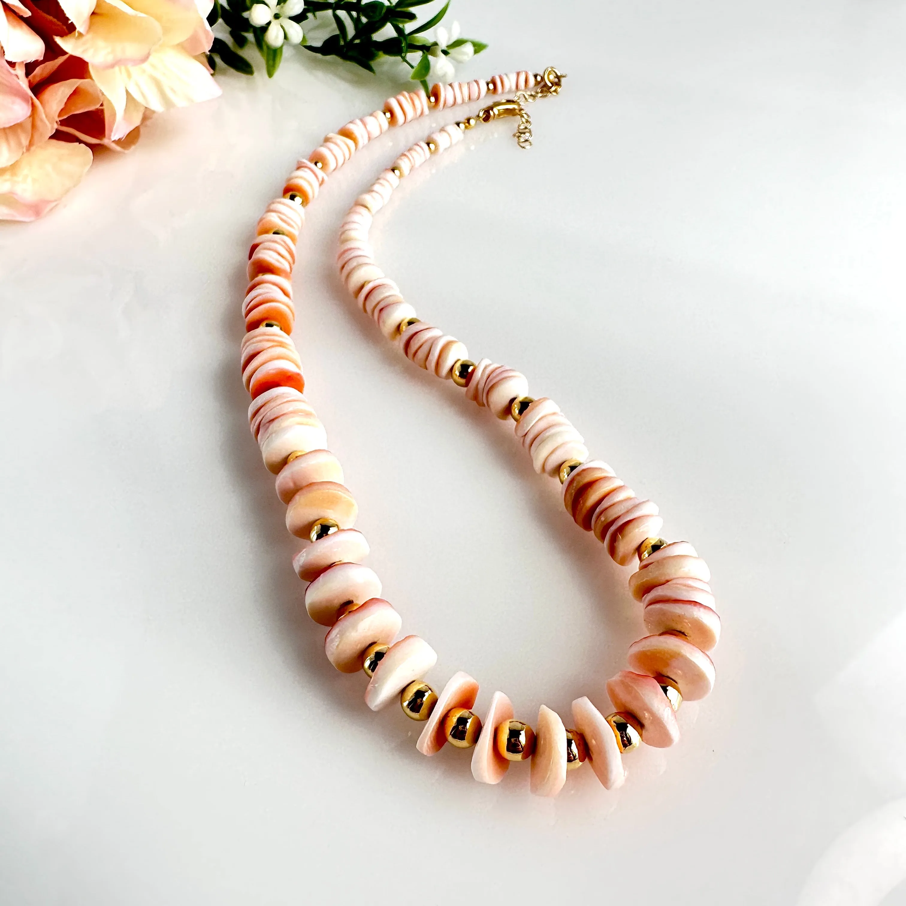 "Peach Beach" Necklace
