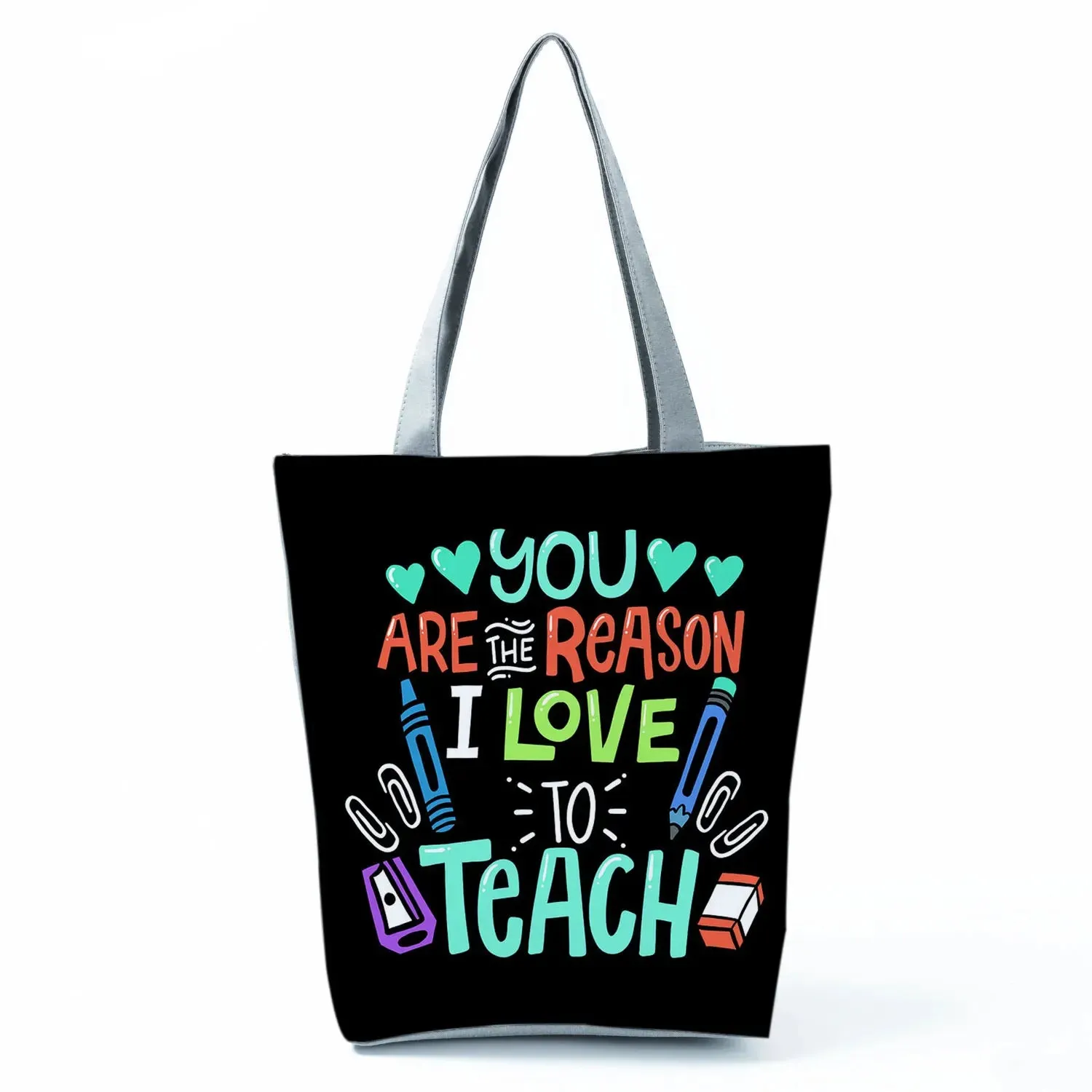 School Teacher Gift Fashion Customizable Tote Bags