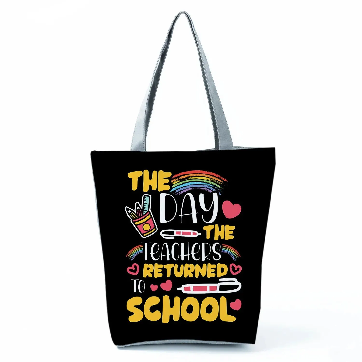School Teacher Gift Fashion Customizable Tote Bags