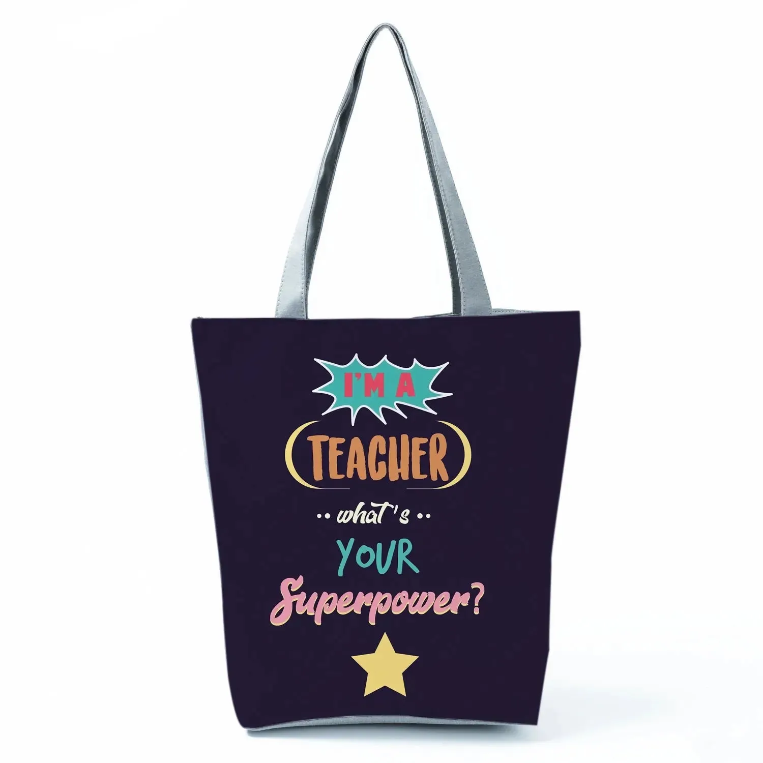 School Teacher Gift Fashion Customizable Tote Bags