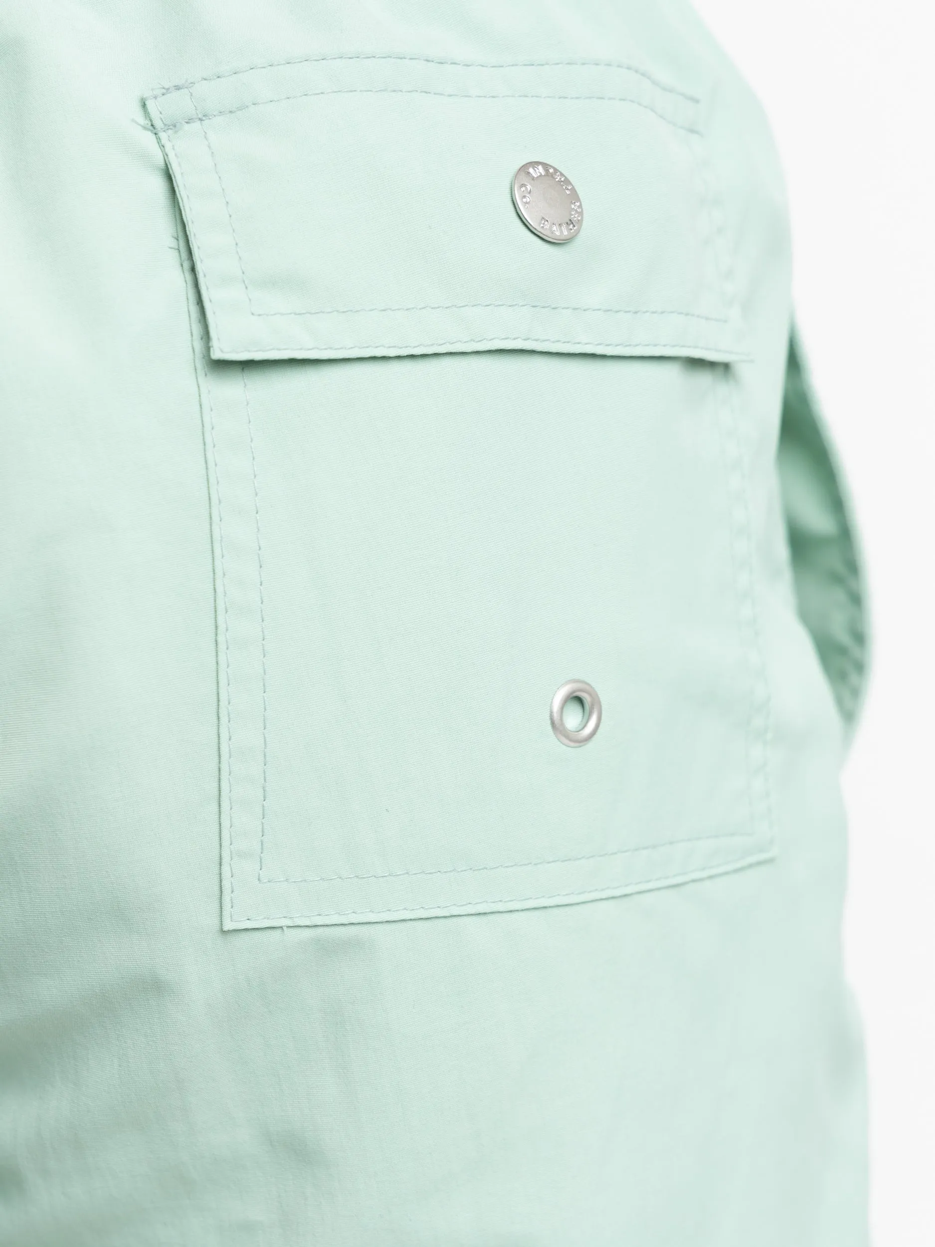 Sea Foam Green Swim Trunks