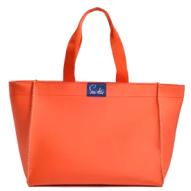 SEA STAR ORANGE - LARGE VOYAGER TOTE