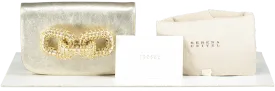 SERENA UZIYEL  Gold Catena Sahara & Glam Two-sided Clutch