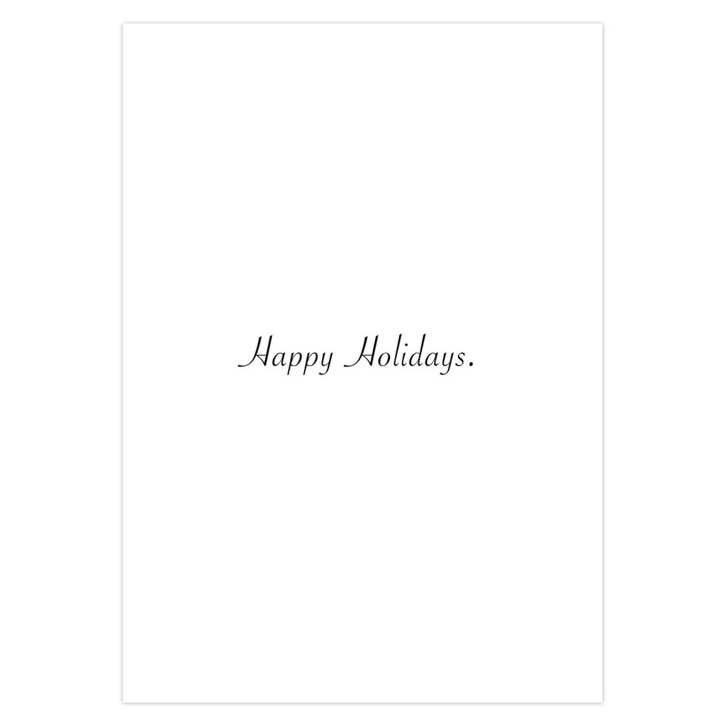 Starfish Atop the Tree Holiday Card