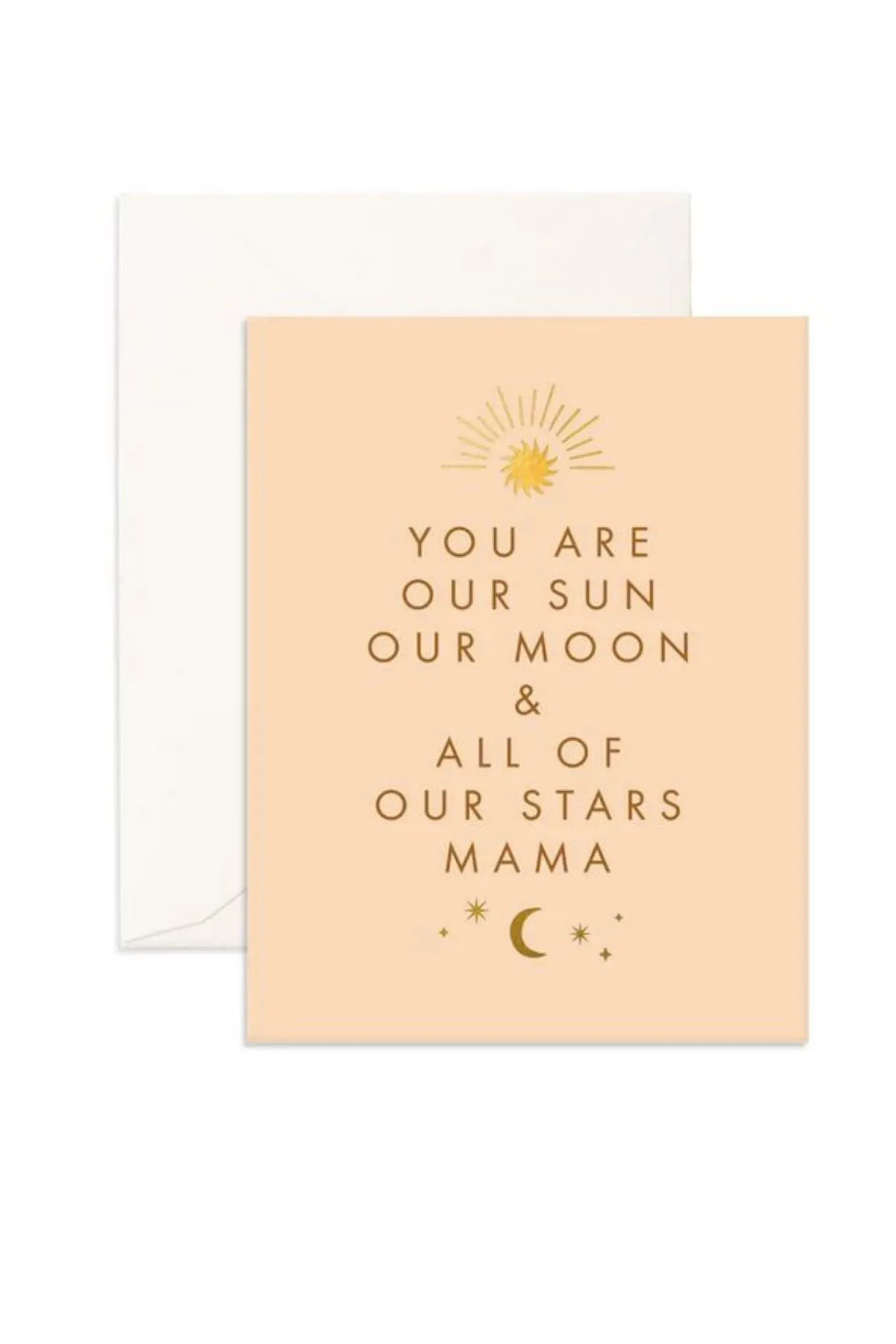 Sun Moon Mama Greeting Card