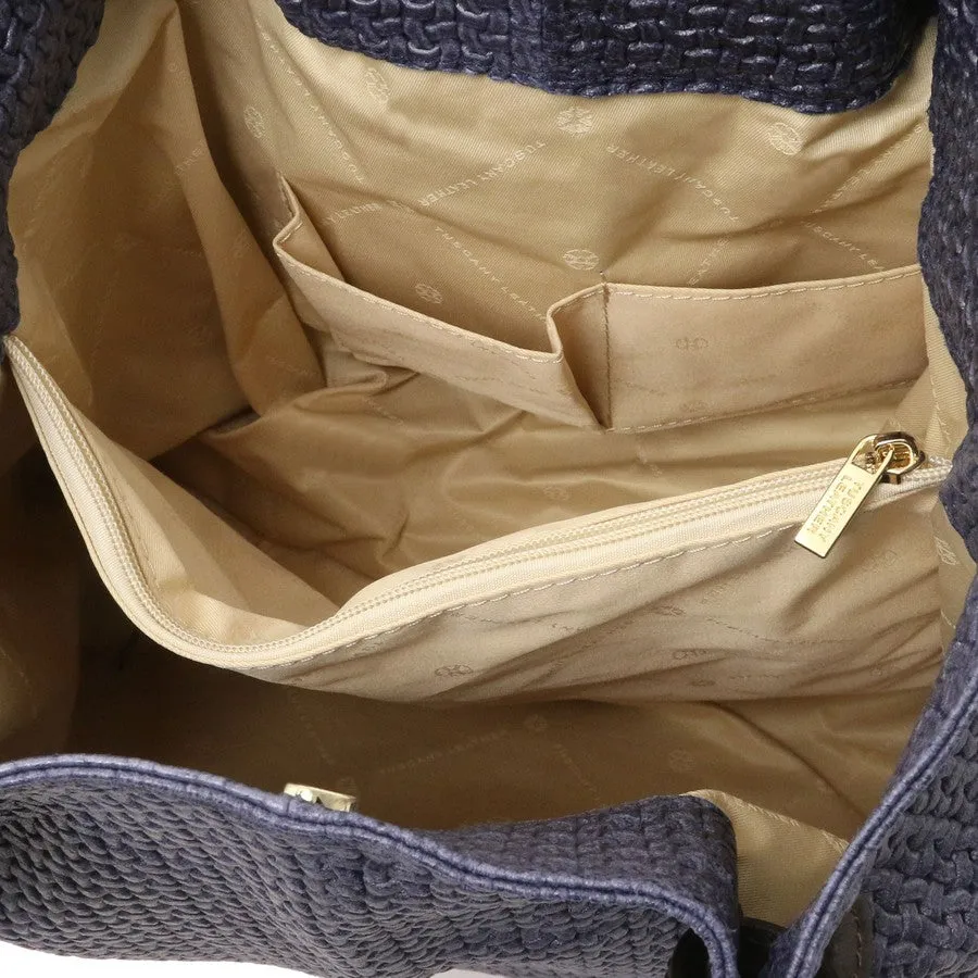 TL Keyluck Woven Leather Bag