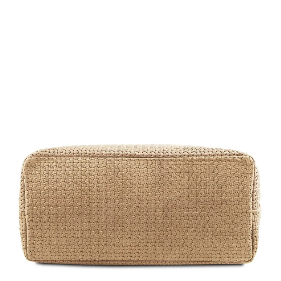 TL Keyluck Woven Leather Bag