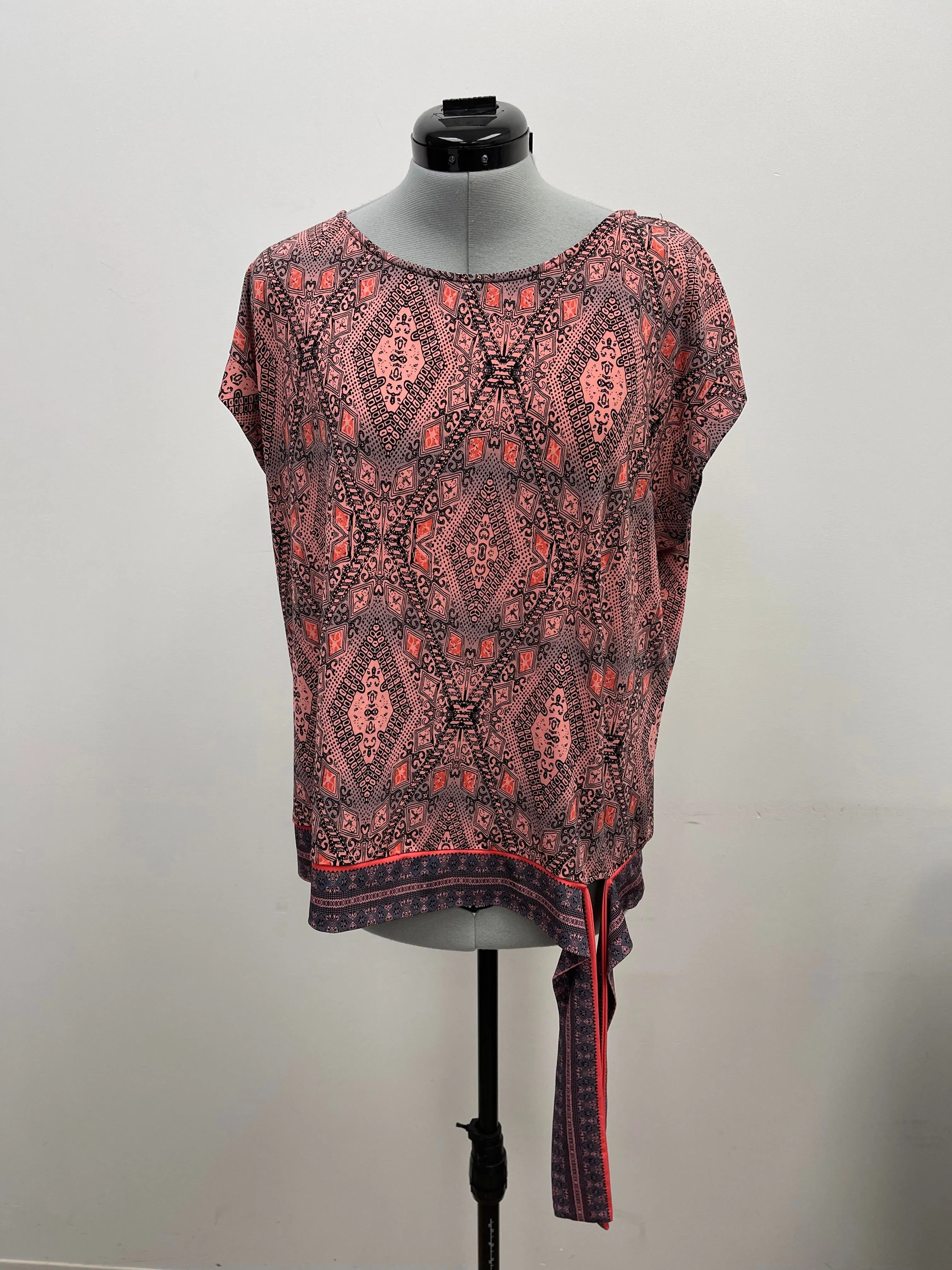 Women's Cleo Short Sleeve Top, Large